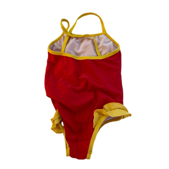 Girl's Beach Patrol One-Piece Swimsuit size 2 - Picture 3 of 6